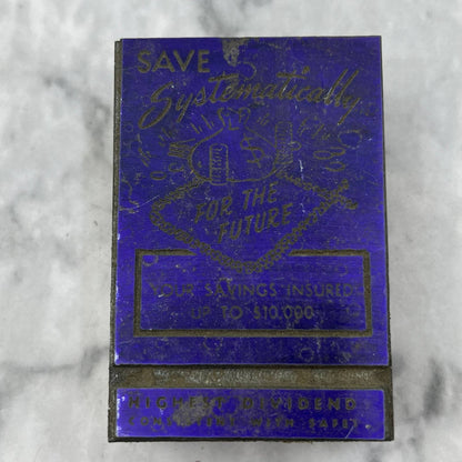Vintage Printing Printers Block Plate Save Systematically For The Future TJ53
