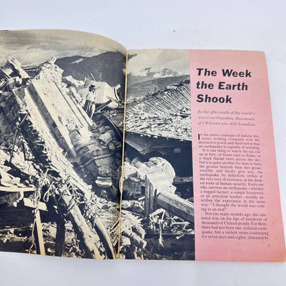 1961 January Maryknoll Magazine Catholic Missions Chilean Earthquake TE3