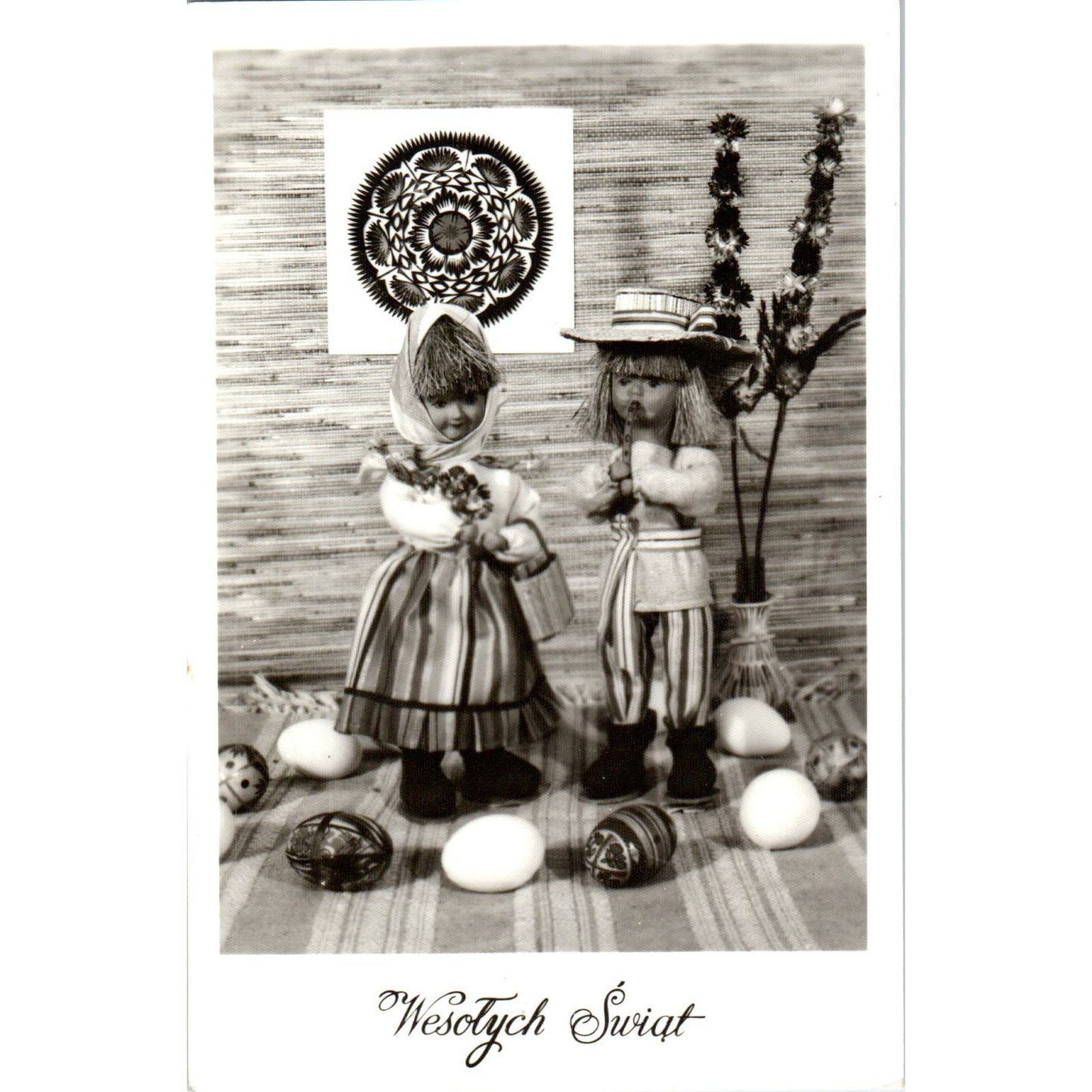 Polish Dolls - Mary Christmas Original Postcard PB8