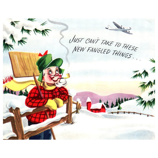 Vintage Pop Up Christmas Card - Christmas Comics on Parade H3-1