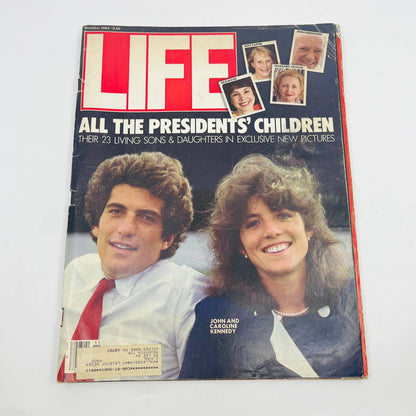 LIFE Magazine - November 1984 - John & Caroline Kennedy Presidents’ Children TD9