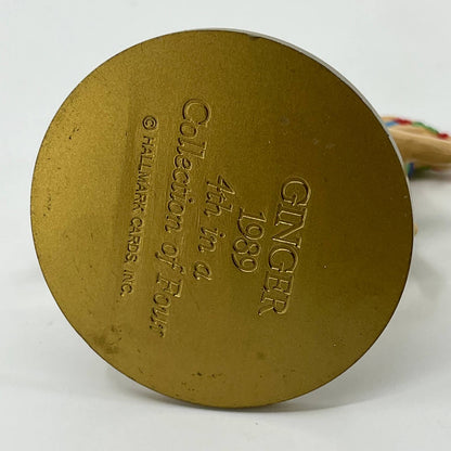 Carousel Horse GINGER #4 Collector's 1989 Hallmark Christmas Ornament IN BOX TB4