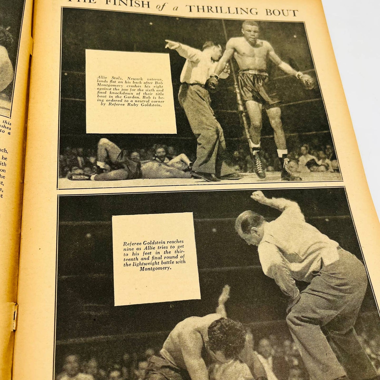 1946 Sept - The Ring Boxing Magazine – Tippy Larkin Cover Louis-Conn TA5