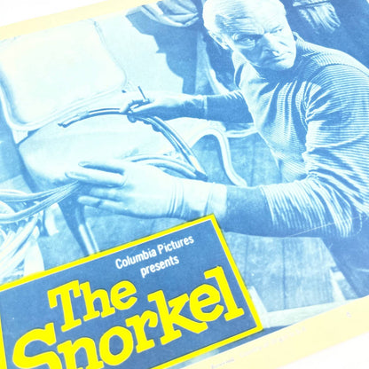 THE SNORKEL original 1958 HAMMER Lobby Card PETER VAN EYCK 11x14 #6 FL4