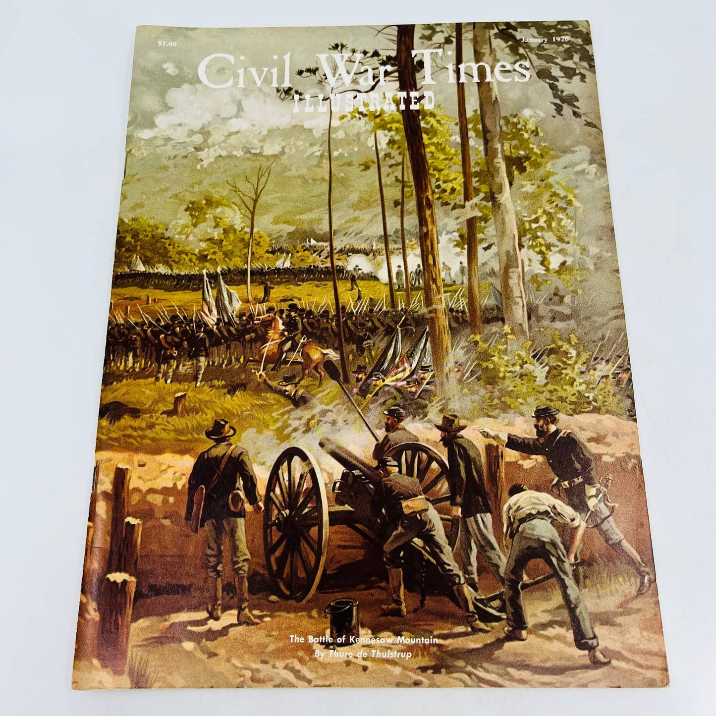 Vintage Civil War Times Illustrated Jan 1970 The Battle of Kennesaw Mountain