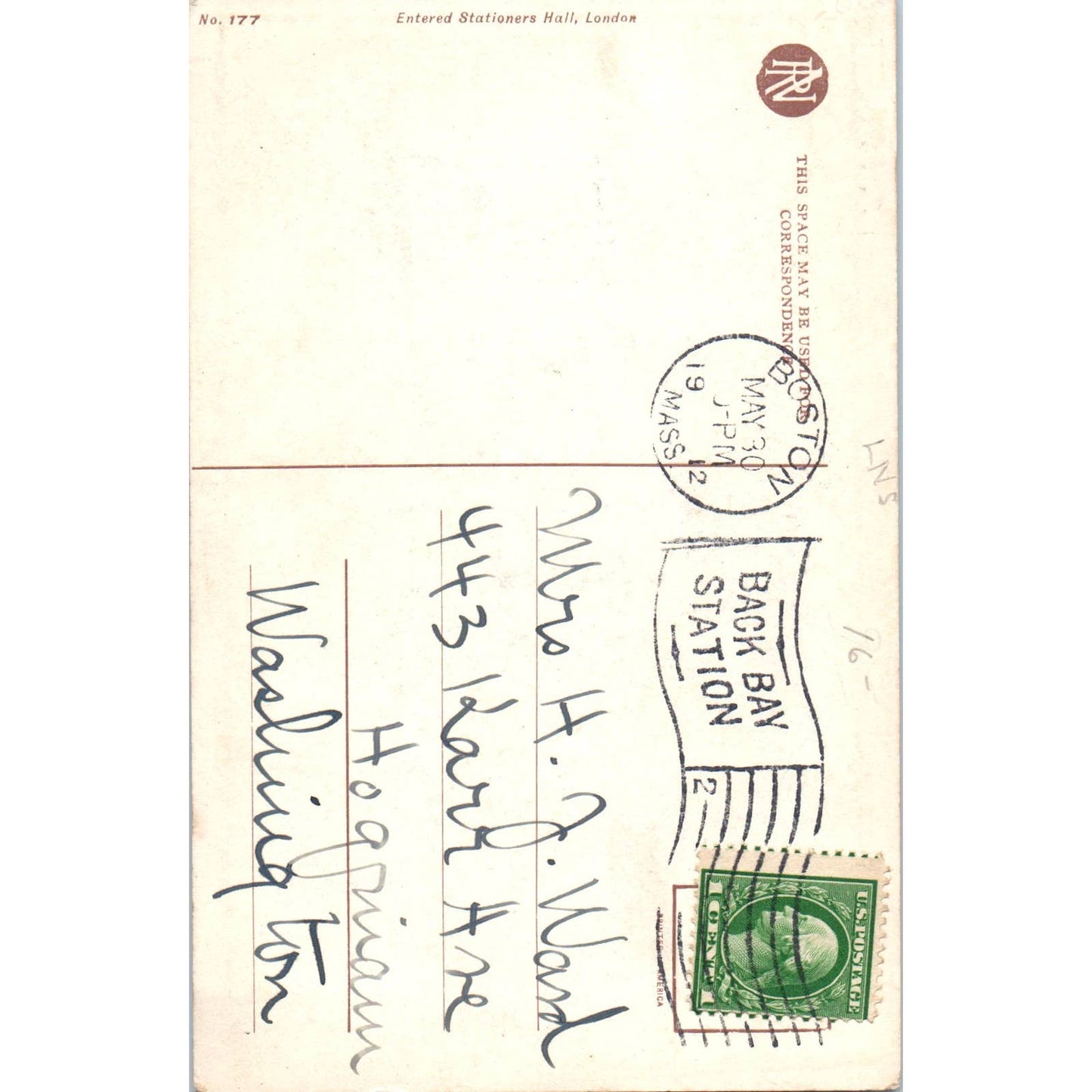 G.G. Wiederseim Little Boy Tells Mom He Threw Up 1912 Original Postcard TK1-22