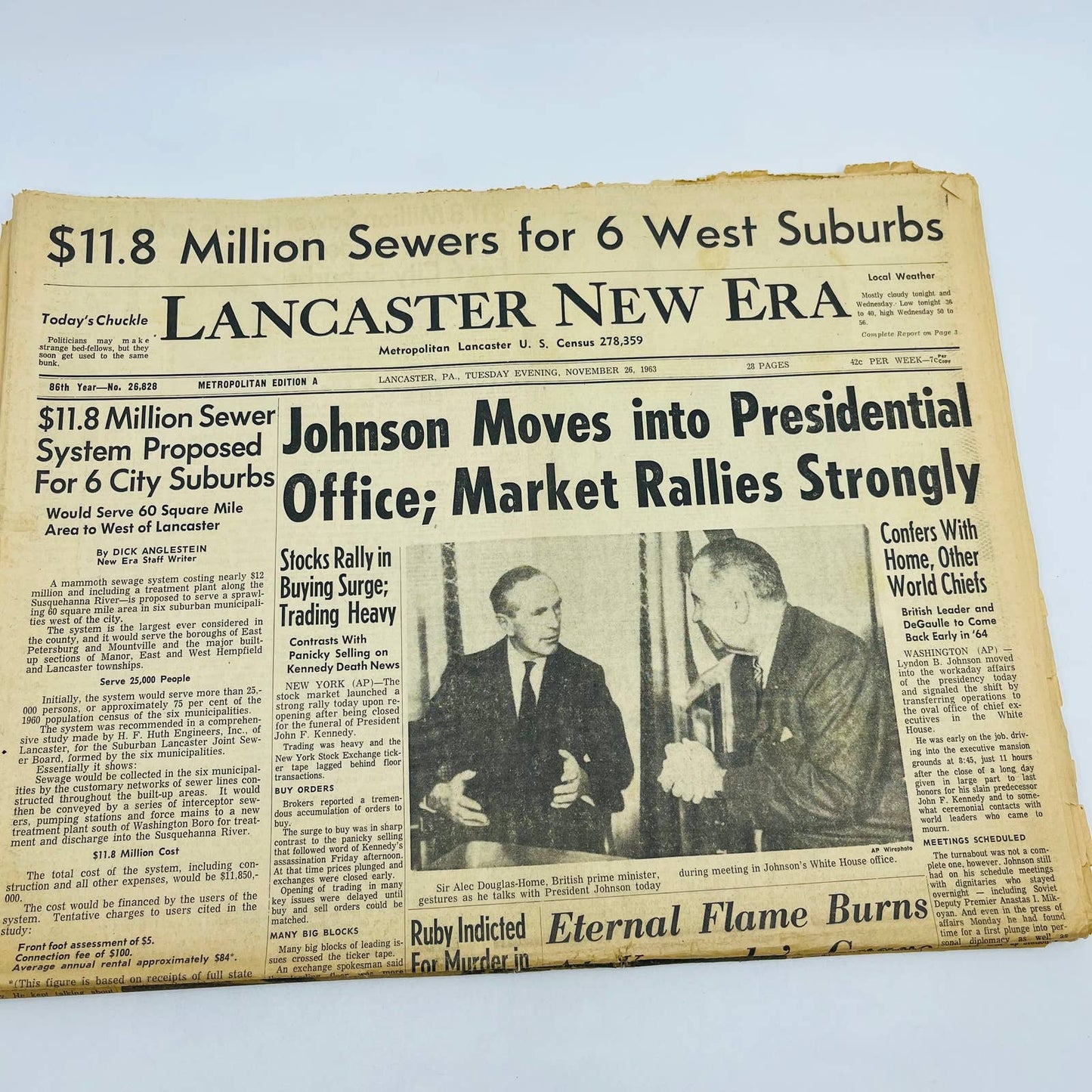 1968 RFK Robert F. Kennedy Assassination Lot of 2 Newspapers Harrisburg PA BA1