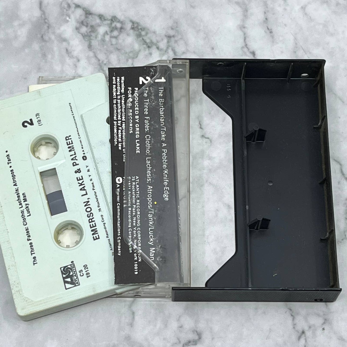 Emerson, Lake and Palmer Self-Titled Cassette Tape 1971 Cassette Tape TB5-10