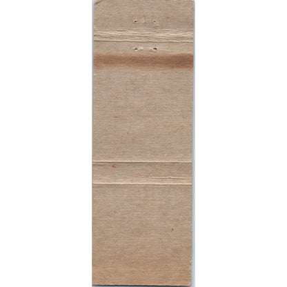 The Diners' Rendezvous Nanaimo BC Advertising Matchbook Cover MM9-2