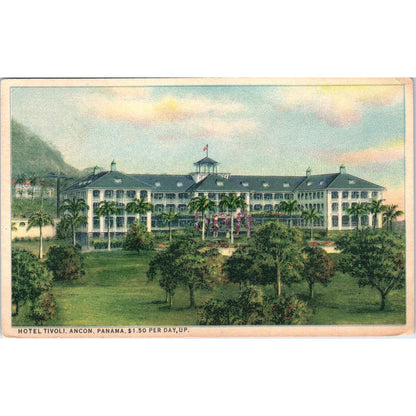 Hotel Tivoli Ancon Panama - Original Postcard TJ7-RP3