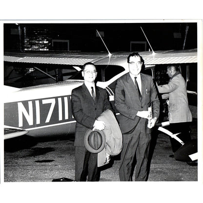 China Ambassador Chow Arrival at Yankton College 1966 Original Photo 8x10 TK1-P6