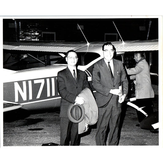 China Ambassador Chow Arrival at Yankton College 1966 Original Photo 8x10 TK1-P6