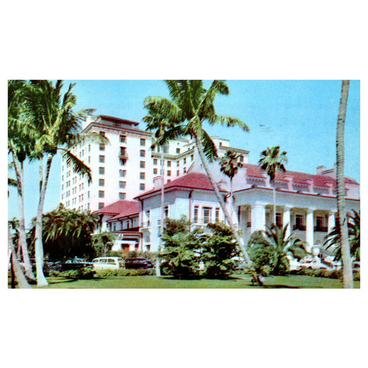 Vintage Postcard - Whitehall Palm Beach Florida 1956 TJ7-1