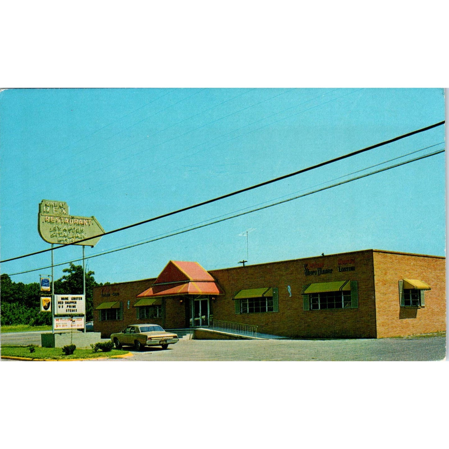 Vintage Postcard La Bella Rex Italian Restaurant Pennsburg PA TD8-P2