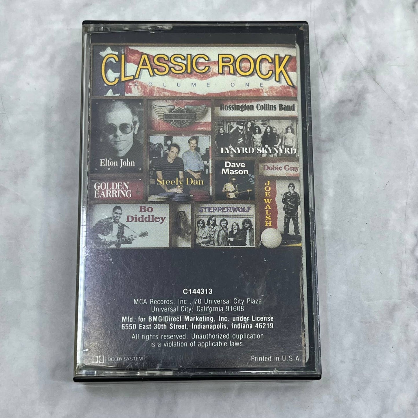 Classic Rock Volume 1 Compilation Cassette Tape TF6-25