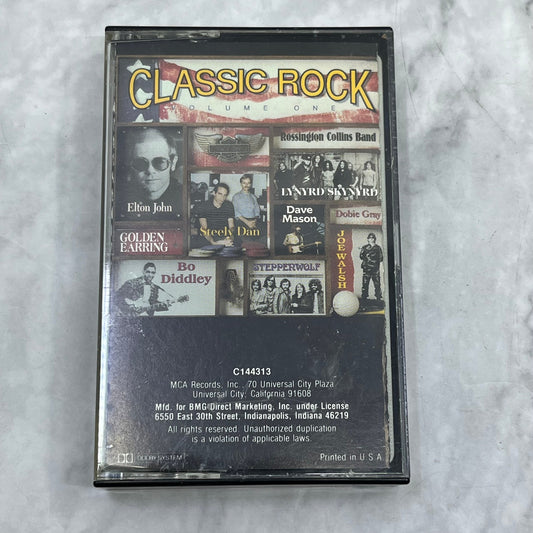 Classic Rock Volume 1 Compilation Cassette Tape TH9-C1