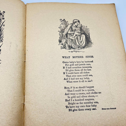 1890 Young American Speaker - Children’s Poem Book - M.A. Donohue TF8