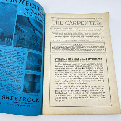 1939 October The Carpenter Magazine Vol. LIX No. 10 TF2