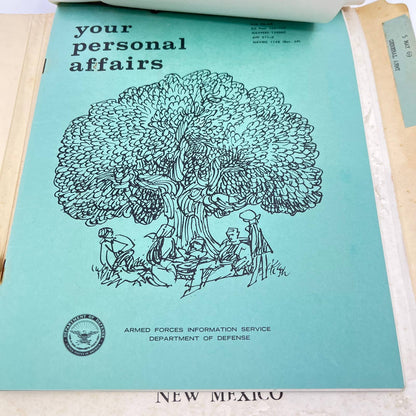 1969 US Army White Sands Missile Range New Mexico Ephemera Collection TF7