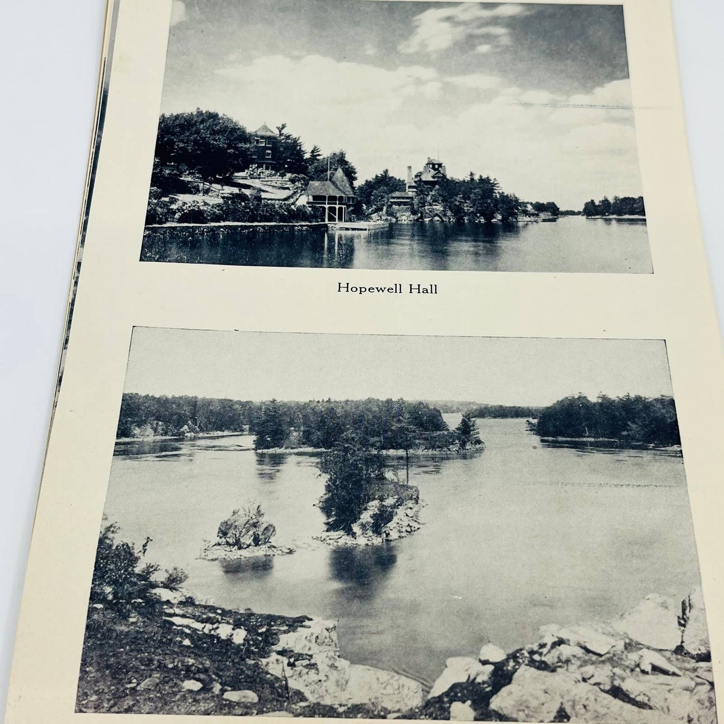 1930s Views of Thousand Islands St. Lawrence River Souvenir Photo Book NY TD8