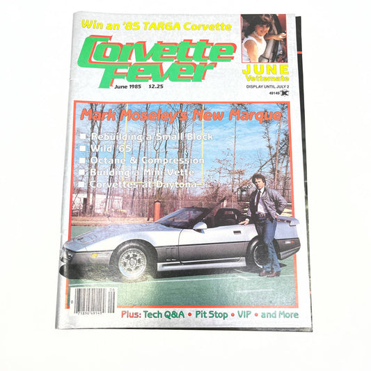 1985 May/June Corvette Fever Magazine High Compression/Low Octane TG1