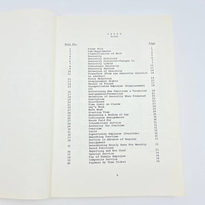1974 Chicago Northwestern Railway Memorandum BoMoWE Booklet L4-6