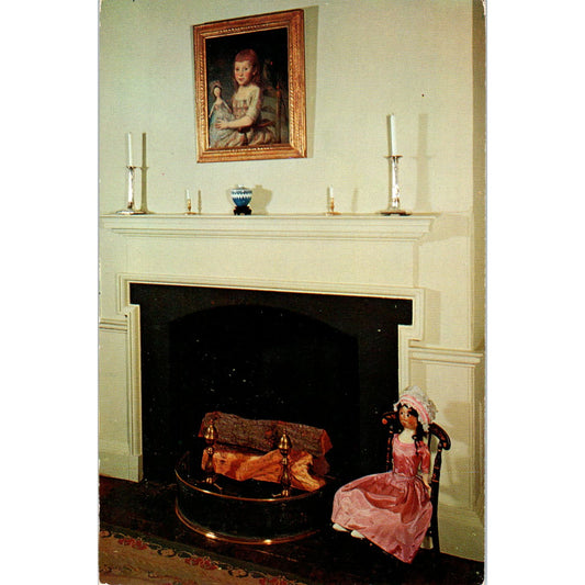 Hammond-Harwood Doll House Child's Room Annapolis MD Original Postcard PB7