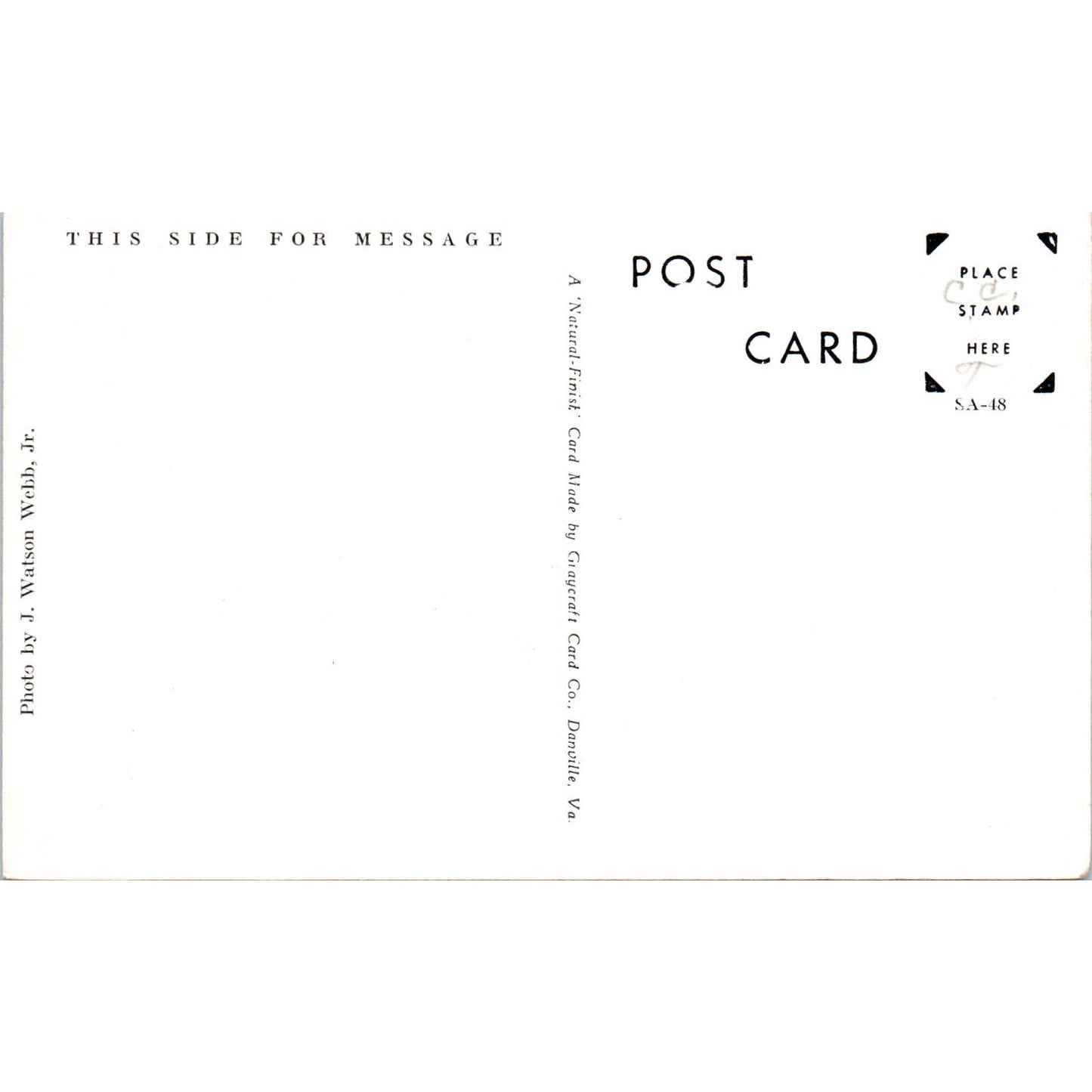 Pack Train Fording Glacier Stream RPPC Alaska Original Postcard TK1-30