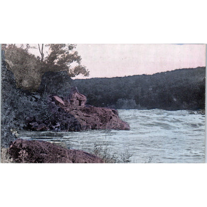 Dells at Saint Croix River c1910 Original Postcard TK1-27