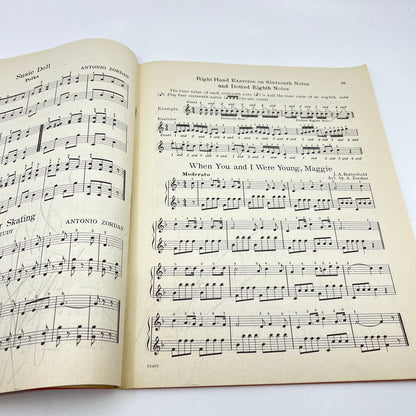 1949 Antonio Zordan's Piano Accordion Junior Method Treble Clef Edition V43-1