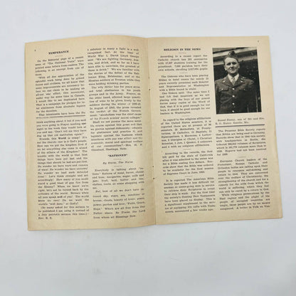 1943 WWII SOS Signal Newsletter Rev. Edith Stirlen Shenandoah Iowa Booklet C11