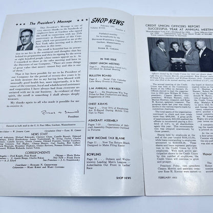 1955 Feb - Heywood-Wakefield Shop News Company Newsletter XVIII TC6