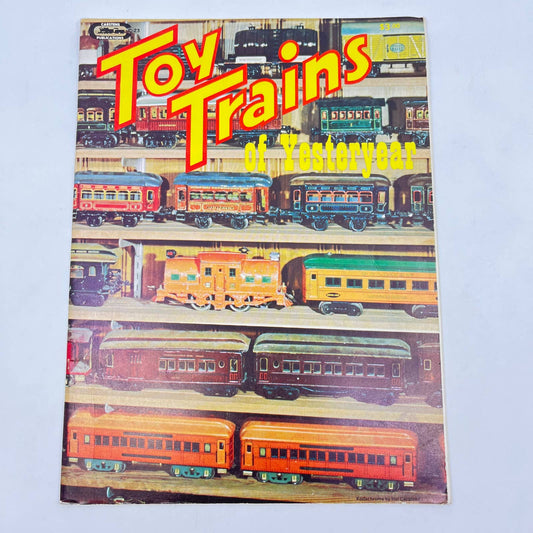 Toy Trains of Yesteryear Model Craftsman Publishing Corp. Train Book 1972 TF9