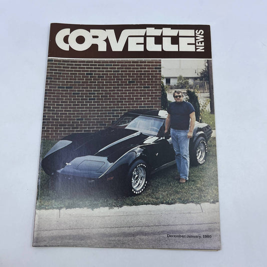 1980 Dec/Jan Corvette News Magazine AL Krasich Turbo Vette Phase 2 TG1