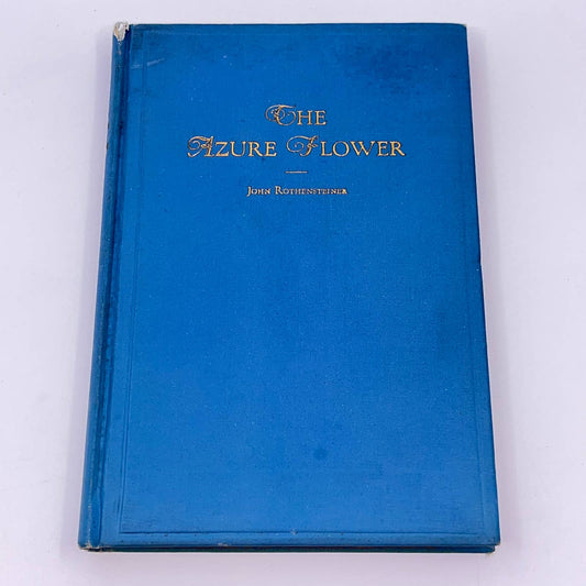 1930 The Azure Flower: Lyrics from German Romantic Poets John Rothensteiner TF1