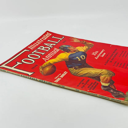 Illustrated Football Annual 1939 Magazine Sid Luckman Dooley Good Condition BA3