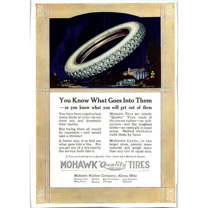 c1920 Harper's Magazine Ad - Jordan Motor Car Company Silhouette Cleveland TF6-1