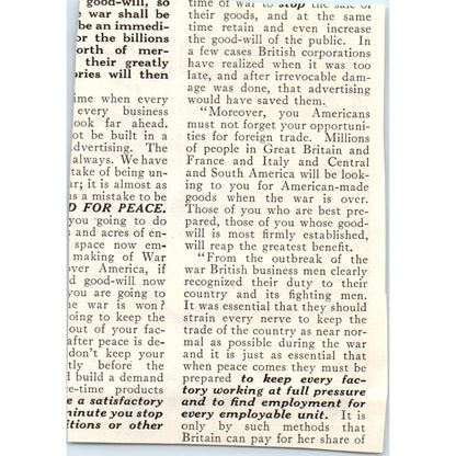 c1920 Harper's Magazine Ad - Rameses The Aristocrat of Cigarettes EA3-4