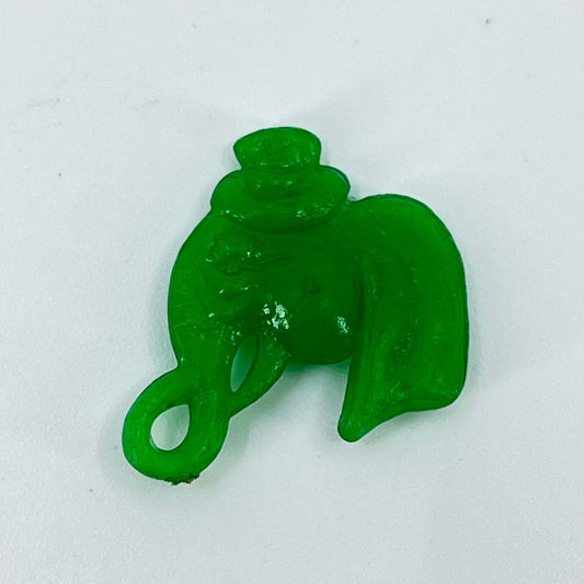 Vintage Cracker Jack Prize Charm Elephant Celluloid Mini Advertising Premium SD1