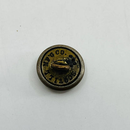 Antique Scoville Police Cuff Embossed Brass Button SB5-38