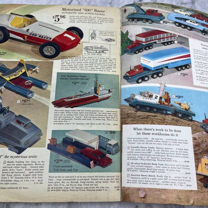 1961 Sears Christmas Wish Book Catalog - Great Vintage Toys & Gifts S3