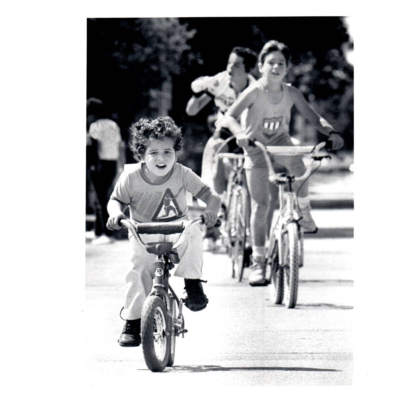1987 Press Photo Luis Suarez Mini Bike Marathon West End Park Miami FL 8x10" AD3