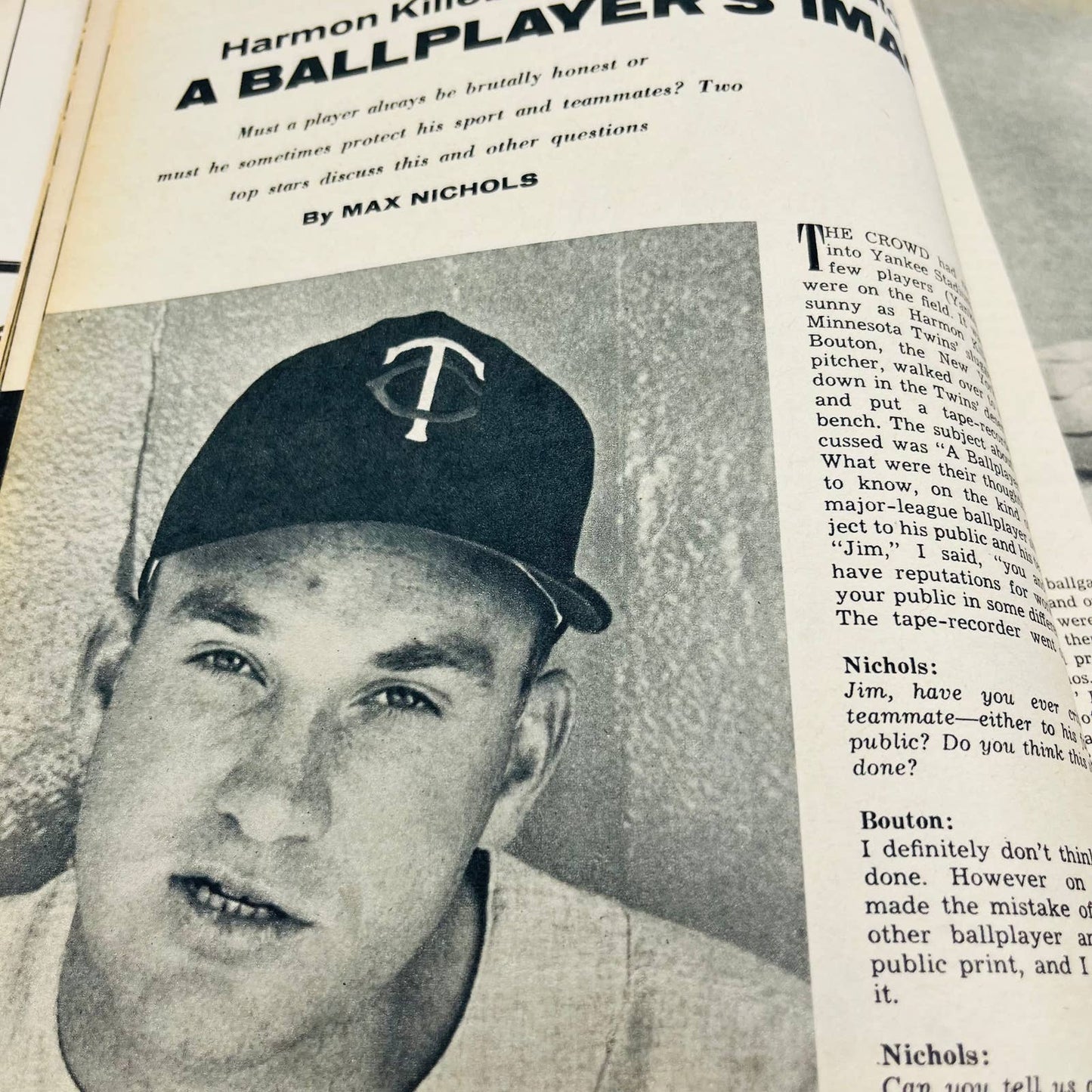 Johnny Callison Philadelphia Phillies July 1965 SPORT Magazine Killebrew NFL BA1