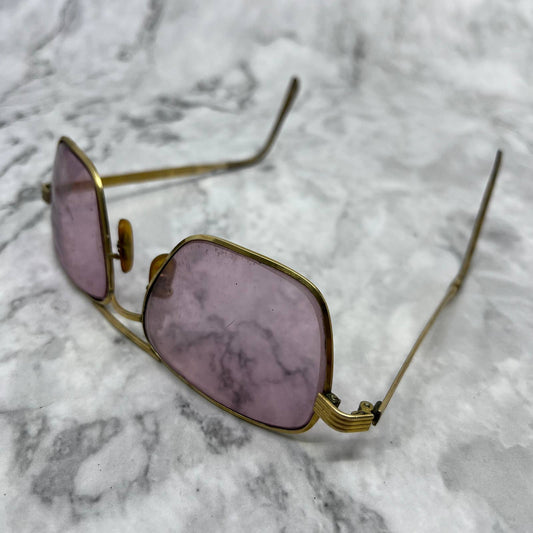 1950s VICTORY 1/20 12K Gold Filled 5 1/2 Aviator Sunglasses SE9