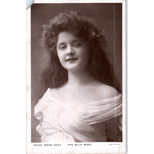 Miss Billie Burke Philco Series Original Postcard TK1-P18