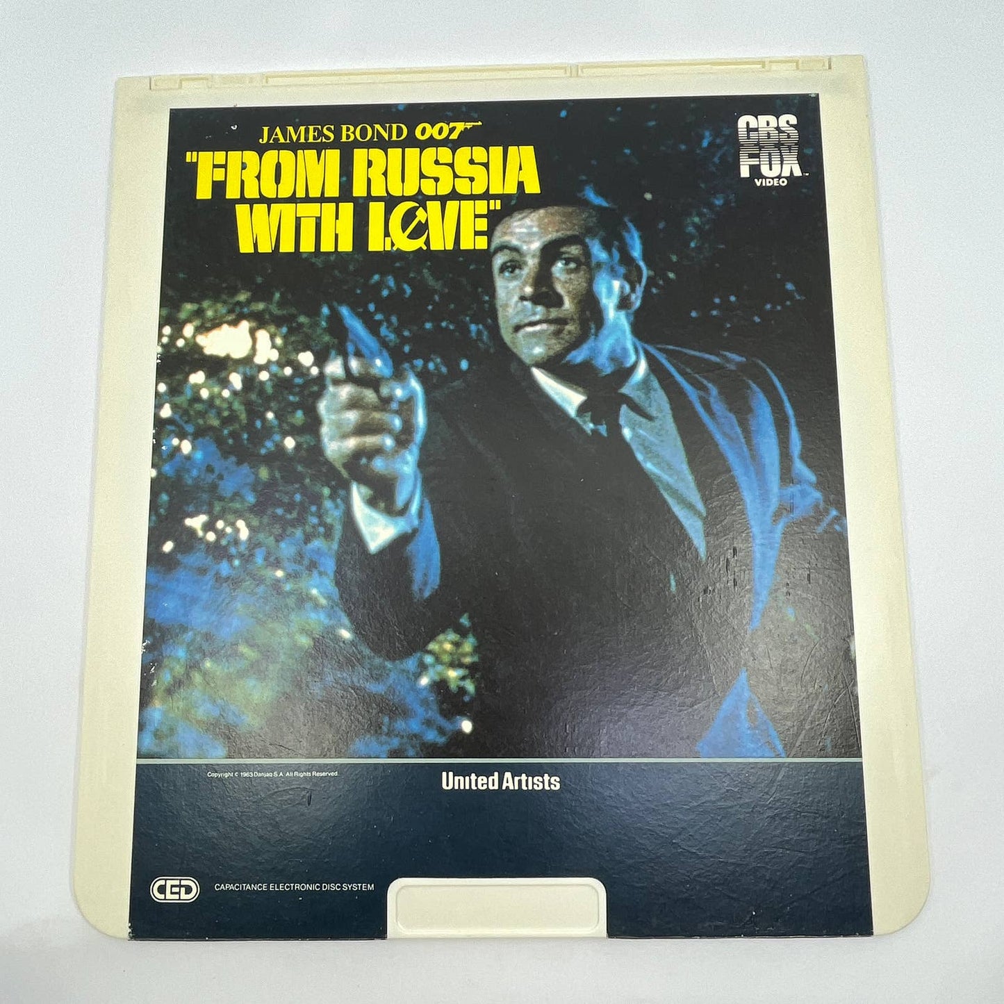 James Bond From Russia With Love - CED VideoDisc TG2