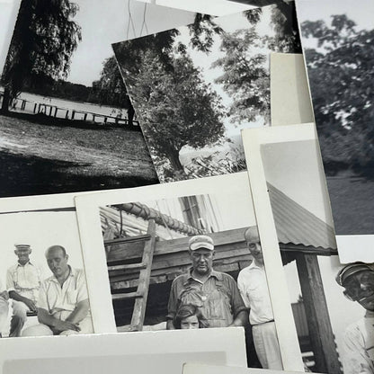 1930s Photos & Negatives of White Stone VA Fishing Trip Cap’n Roberts TJ9-PG1