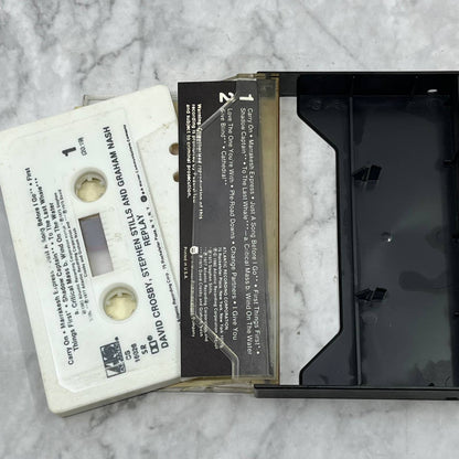 David Crosby, Stephen Stills, Graham Nash ~ Replay Cassette Tape TB5-14
