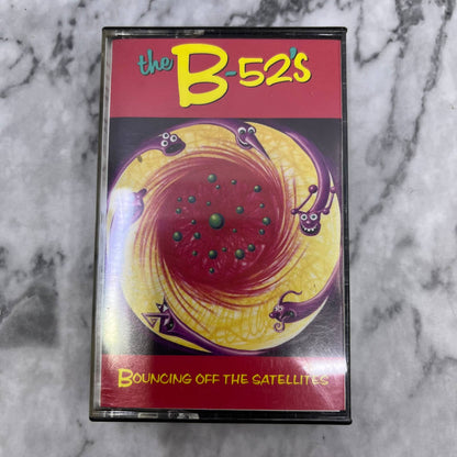 The B-52s Bouncing Off The Satellites Cassette Tape TD9-63