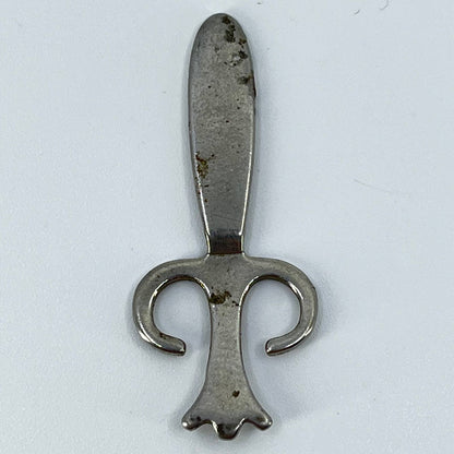 Vintage Cracker Jack Gumball Cereal Prize Charm Metal Toy Sword Premium SD1